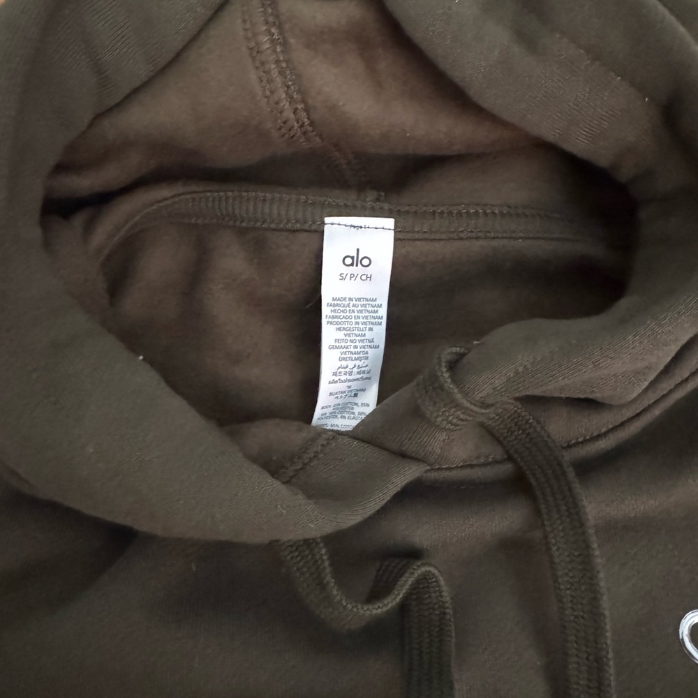 ALO Yoga Women's Olive Tree Hoodie - Picture 2 of 5